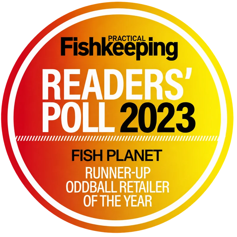 Practical Fishkeeping Readers' Poll 2023 — Fish Planet, runner-up Oddball Retailer of the Year